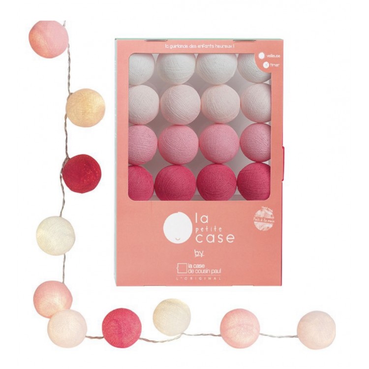 Guirlande de boules lumineuses Céleste veilleuse chambre d