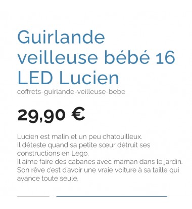 Guirlande De Boules Lumineuses Lucien Veilleuse Chambre D Enfant La Case Du Cousin Paul