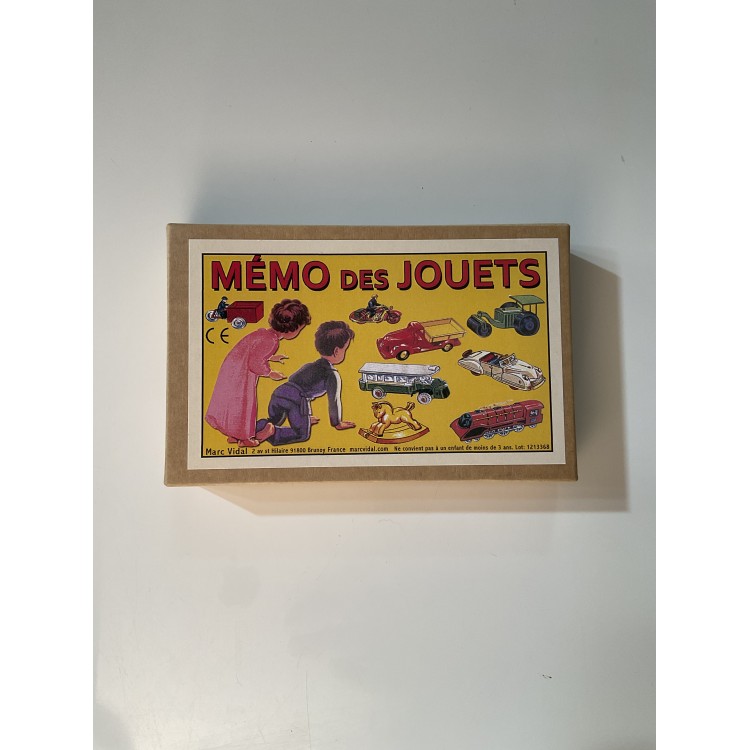 Jeu "mémo des jouets " pour...