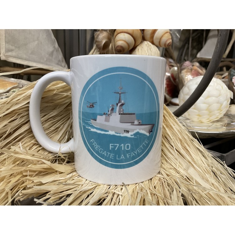 Mug pour café, thé ou tisane Frégate La Fayette