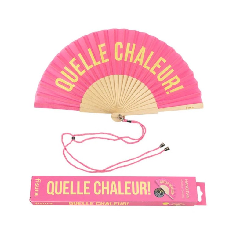 Éventail "Quelle Chaleur"...
