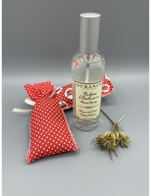 Parfum d’Ambiance Vaporisateur " Fleur de Coton" Durance