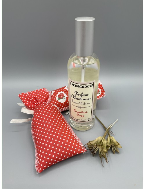 Parfum d’Ambiance Vaporisateur "Coquelicot" Durance