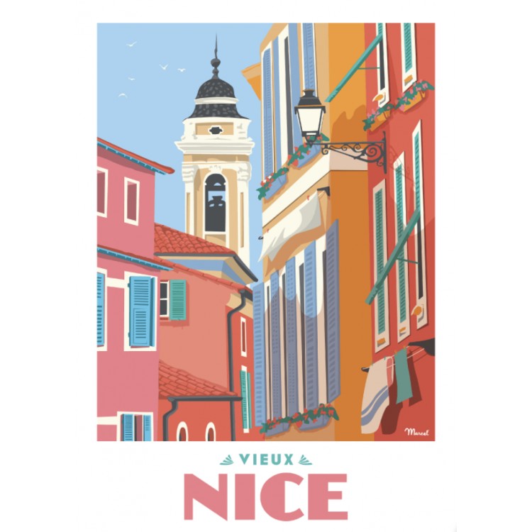 Affiche murale "Nice, Le...